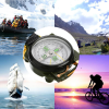 Outdoor Camping Compass, Portable Carabiner