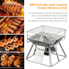 Portable Stainless Steel Non-stick Surface Folding BBQGrill