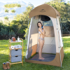 Single Person Sun Protection Folding Changing Shed