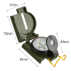 Outdoor Camping Compass, Portable Carabiner