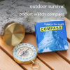 Pocket Watch Retro Flip Compass