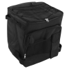 43L Rolling Cooler Dual Zipper Insulated Wheeled Cooling Bag