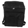 43L Rolling Cooler Dual Zipper Insulated Wheeled Cooling Bag