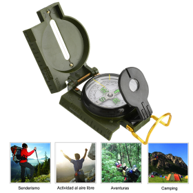 Outdoor Camping Compass, Portable Carabiner