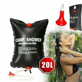 20L Camping Shower Portable Solar Sun Heating Water Bag