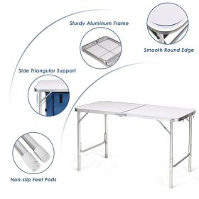 Outdoor Camping Table - Blue