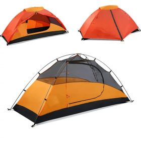 1-Person Backpacking Tent Lightweight Waterproof For Camping