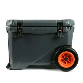 45 Quart Hard-sided Cooler, Charcoal Gray