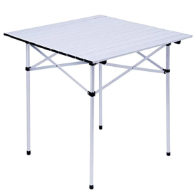 Folding Aluminum Table With Carry Bag for Camping