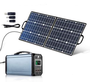 300W Solar Generator 60000mAh Power Station w/ Solar Panel