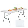 Portable Folding Camping Table With Carrying Handle