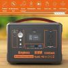 Portable Power Station 110V/600W 568Wh Lithium Battery