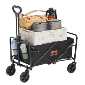 Heavy Duty Folding Cart, 5 inch Wheels 220 lbs Weight Capacity