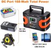 200W Power Station 166Wh 110V 150W Lithium Battery Pack