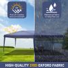 Outdoor Camping Waterproof Folding Tent with Carry Bag Blue