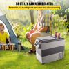 12 Volt 58 Quart Portable Car Refrigerator With Freezer