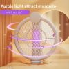 Electric Fly Swatter Bug Zapper Racket 2 In 1 Rechargeable