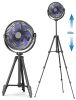 10000mAh Rechargeable 8'' Battery Powered Pedestal Fan