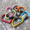 Aluminum D-Ring Locking Carabiner, Light But Strong Pack of 10