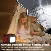 Portable Power Station 540Wh/500W 60W Solar Generator