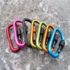 Aluminum D-Ring Locking Carabiner, Light But Strong Pack of 10