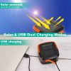 Solar Camping Lantern LED Collapsible Tent USB Rechargeable