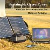 330W Portable Power Station, 299Wh Solar Generator