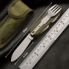 7 In 1 Multifunctional Tableware Stainless Steel Fork Spoon Knife