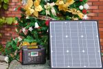 200W Power Station; 40800mAh Solar Generator W/ Solar Panel