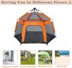 Kids Play Tent Pop Up Portable Hexagon Playhouse