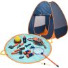 56Pcs Kids Camping Toy Set With Play Tent