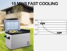 Mini Refrigerator / Freezer For Car 52qt