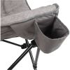 Camping Club Chair;  Gray