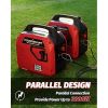 Portable Generator, 2200 Watts Inverter Generator Gas Powered