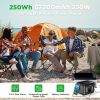 DBPOWER Power Station 250Wh Backup Lithium Battery