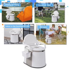 Simple And Portable Outdoor Toilet For Camping