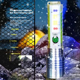 Super Bright Led Flashlight Strong Magnets 30W