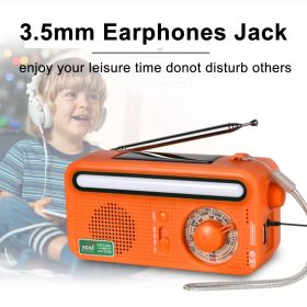 Emergency Hand Crank Weather Radio For Outdoor Survival