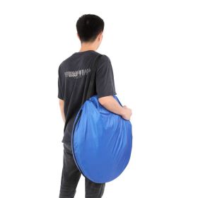 Portable Pop Up Toilet Shower Tent Blue