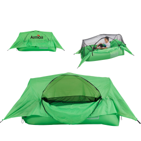 Outdoor Camping Portable Suspension Tent (Suspension Tent Color: Green)