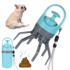 Dog Pooper Scooper With Built-in Poop Bag Dispenser