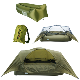 Outdoor Camping Portable Suspension Tent (Suspension Tent Color: Army Green)