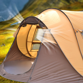 New Multi Person Camping Tent (Camp Tent Color: Khaki)