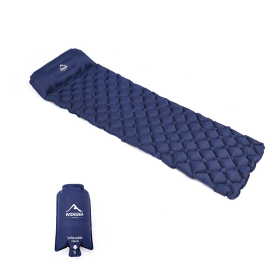 Quickly Inflatable Camping Air Cushion (Mattress Color: Dark Blue)