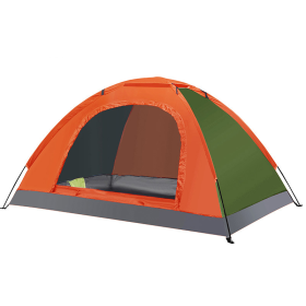 Outdoor Double Camping Tent (Double Camping Tent Color: Orange)