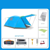 Four Person Camping Space Folding And Thickening Tent