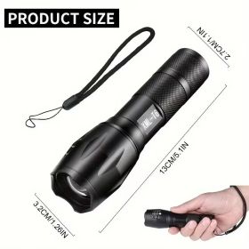 High Power LED Tactical Flashlight 5-Mode Light Zoom Handheld (https: //cdn.shopify.com/s/files/1/0612/6927/8851/files/1858345698001686528.jpg?v=1734289527)