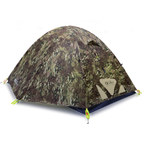 Tent Double Double Aluminum Pole Camping Outdoor Camping (Double Camp Tent Colors: Camouflage)