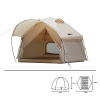 Outdoor Thickened Rainproof Automatic Camping Tent