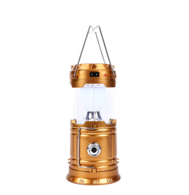 Rechargeable Multifunctional Tent Light (Lantern Color: Gold)